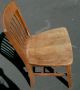 Vintage Antique Wooden Desk Chair Walnut Wood High Point Bending Office School Unknown photo 6