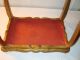 3 Nesting Tables Set Gold Wood Florentine Vintage Made In Italy Table Post-1950 photo 4