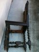 (2) Antique Carved Chair Frames For Restoration Project 1900-1950 photo 3