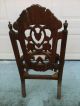 (2) Antique Carved Chair Frames For Restoration Project 1900-1950 photo 7