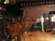 Antique Oak Sideboard Buffet With Beveled Glass & Mirror Gallery 1800-1899 photo 11