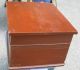 Antique 2 Drawer Table Top Wood Cabinet Other photo 1