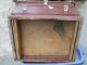 Antique 2 Drawer Table Top Wood Cabinet Other photo 4
