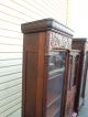 51087 Antique Mahogany 4 Door Bookcase Cabinet 1800-1899 photo 7