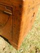 Large Antique Hand Carved Camphor Chest 
