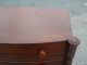 Antique American Sheraton Period Mehogany Chest Of Drawers C.  1810 Virginia 1800-1899 photo 1