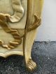 French Bombay Carved Painted End Table / Commode 2696 Post-1950 photo 10