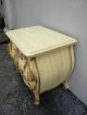 French Bombay Carved Painted End Table / Commode 2696 Post-1950 photo 8
