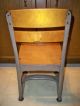 Vintage Wood & Metal Child ' S School Chair Envoy 11 Made In Usa Post-1950 photo 2