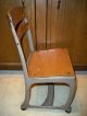 Vintage Wood & Metal Child ' S School Chair Envoy 11 Made In Usa Post-1950 photo 3