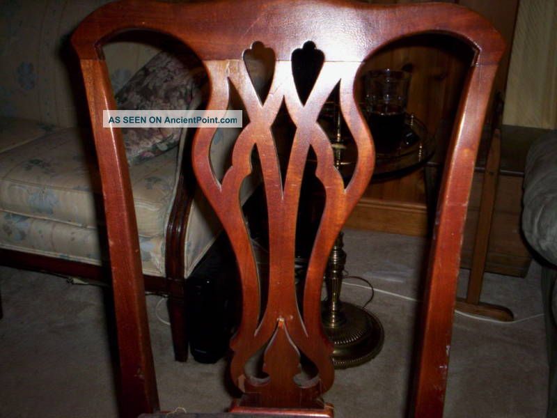 Philadelphia Chippendale Antique Chair,  Great Price 4 An Antique,  Ship Conus 1900-1950 photo