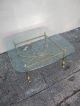 Mid - Century Brass Glass Top Coffee Table 2606 Post-1950 photo 6