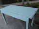 Vintage Writing Table Desk Painted With Annie Sloan Chalk Paint Distressed Post-1950 photo 1