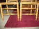 Vintage Antique Oak Caned Ladder Back Chairs Special $300 Post-1950 photo 7