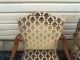 49324 Set 6 French Upholstered Chairs Chair S Post-1950 photo 1