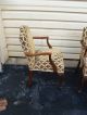 49324 Set 6 French Upholstered Chairs Chair S Post-1950 photo 5