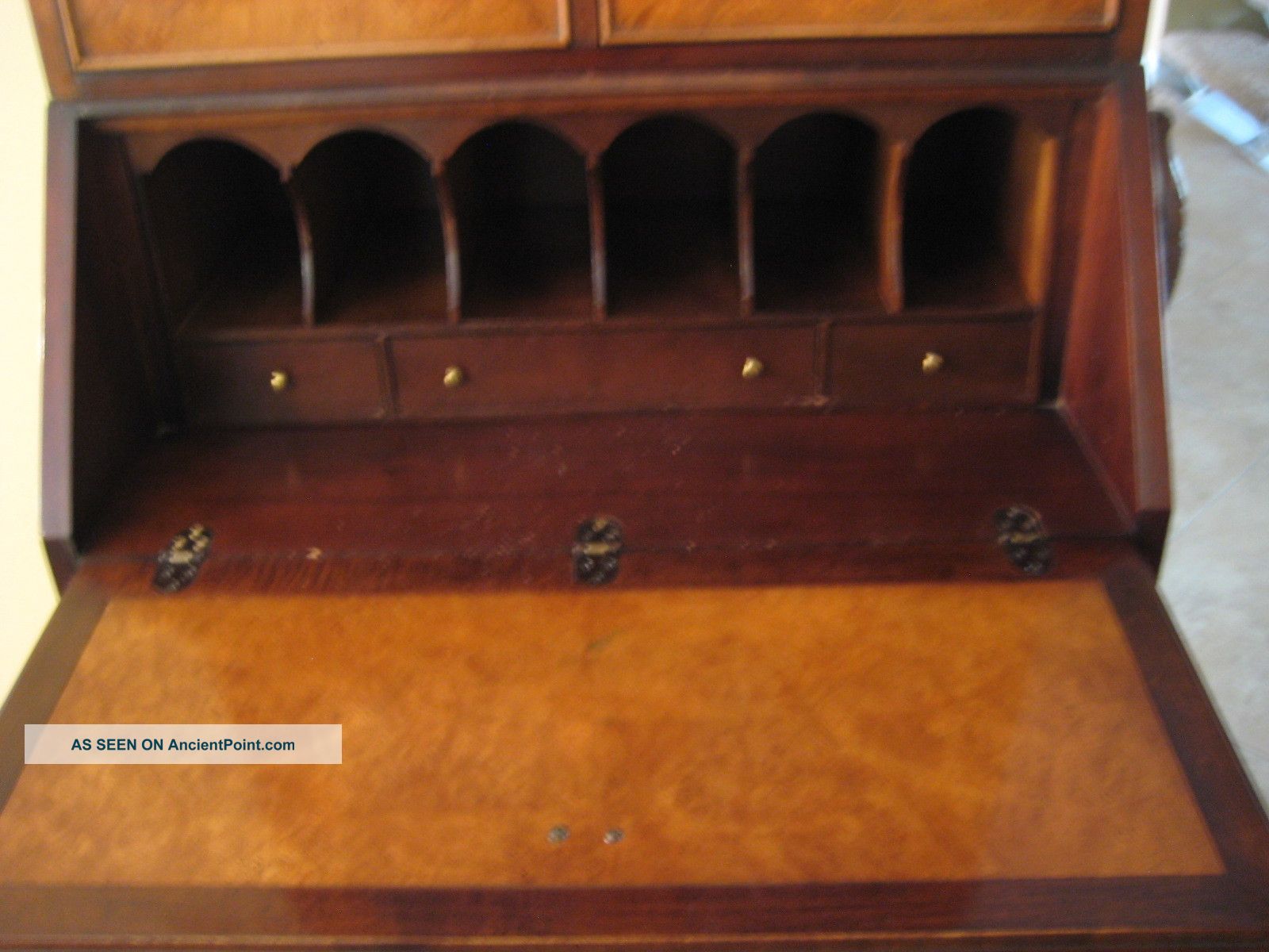 Rare Old Vintage Century Furniture Of Distinction Mahogany Secretary