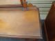 50790 Antique Maple Vanity Desk With Swivel Mirror 1900-1950 photo 3