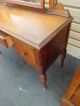 50790 Antique Maple Vanity Desk With Swivel Mirror 1900-1950 photo 7