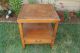 Antique Large Square Wood Coffee End Side Occasional Table Nightstand Vintage Post-1950 photo 1