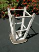 Vintage Wood Bar Stool Counter Chair Footrest 23 