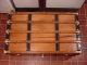 Refinished Flat Top Steamer Trunk Antique Chest With Working Lock And Key 1800-1899 photo 1