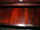 Antique Flame Mahogany Bedroom Dresser Furniture Empire Style Paw Feet 1900-1950 photo 6