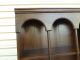 50917 Pair Ethan Allen ?? Oak Bookcase S Cabinet S With A Drawer Post-1950 photo 2