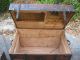 Antique 1800s Stage Coach Chest Steamer Trunk Hump Back Restored Refinished 1800-1899 photo 6