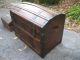Antique 1800s Stage Coach Chest Steamer Trunk Hump Back Restored Refinished 1800-1899 photo 7