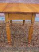 Antique Solid Quarter Sawn Oak Victorian Drop Leaf Table Great For Small Space 1900-1950 photo 5