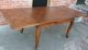 French Antique Louis Xv Walnut Dining Table. 1800-1899 photo 6