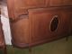 French Armoire Vanity Bed & 2 Nightstands Marble Tops Panelled Oak Truly Lovely 1800-1899 photo 10