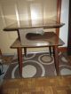 Danish Modern End Table Retro Furniture Wood Wooden W/ Formica Top Post-1950 photo 1
