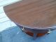 50607 Harden 1/2 Round Cherry Table With Drawer Post-1950 photo 2