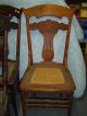 6 Matching Oak Pressed Back Chairs - Early 1900 ' S - Northwind Face 1900-1950 photo 1
