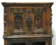 Very Old (200 To 300 Years) Hand Made - Hand Carved European Wall Cabinet - Gc Pre-1800 photo 2