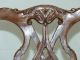 Set Of 6 Chippendale Mahogany Dining Chairs 1900-1950 photo 2
