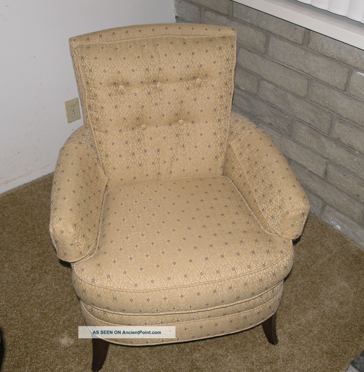Antique 1930 ' S Parlor Style Chair Post-1950 photo