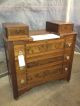 Victorian Antique Marble Top Bedroom Furniture Dresser Chest Refinished 1900-1950 photo 1