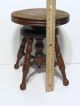 Great Antique Piano Stool,  Salesman Sample Size.  Swivel Seat.  Miniature Stool 1800-1899 photo 7