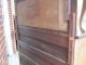 Antique Serpentine Buffet Serving Sideboard Oak Mission Arts And Crafts 1800-1899 photo 3