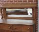 Antique Serpentine Buffet Serving Sideboard Oak Mission Arts And Crafts 1800-1899 photo 4