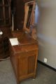 Antique Eastlake Victorian Walnut Dresser Vanity Marble Burl Wood 1800s 19th Cen 1800-1899 photo 6