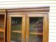 50301 Pair Hooker Furniture Cherry Bookcase Cabinet S Post-1950 photo 1