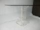 Mid - Century Modern Lucite And Glass Dining Table Vintage Eames Knoll Hollywood Post-1950 photo 3