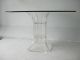 Mid - Century Modern Lucite And Glass Dining Table Vintage Eames Knoll Hollywood Post-1950 photo 4