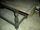 Antique Primitive Late 1800s Colonial Revivial Jacobean Style Farm Tavern Table Primitives photo 9