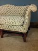 Kittinger Chippendale Style Camelback Sofa W Rolled Arm Carved Marlborough Legs Post-1950 photo 1