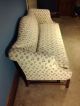 Kittinger Chippendale Style Camelback Sofa W Rolled Arm Carved Marlborough Legs Post-1950 photo 8